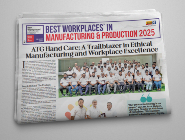 Crafting a narrative for ATG